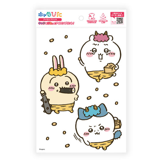 Chiikawa Chara-Pita Iron-on Transfer Sheet ① A5 1