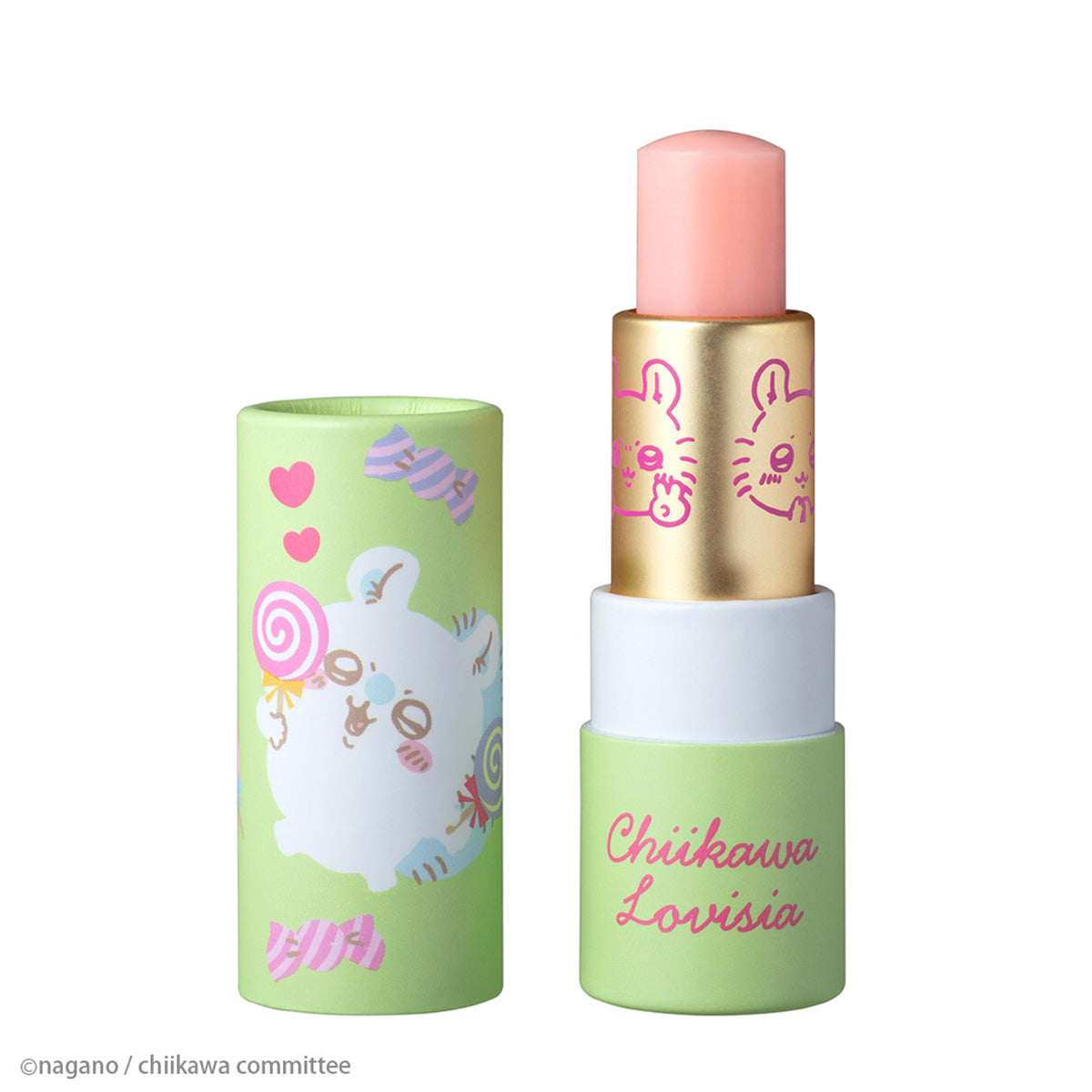 Chiikawa Lovisia Lip Balm (Big Gathering Momonga)