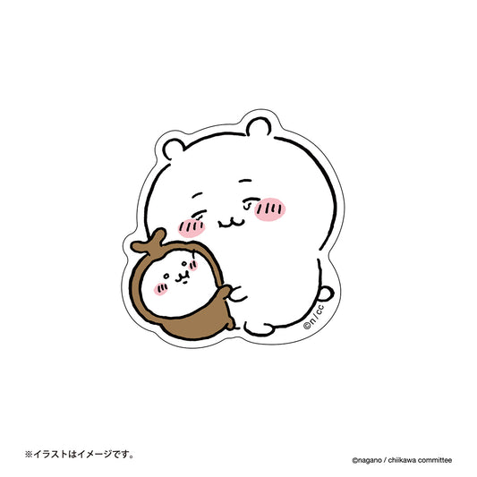 吉伊卡哇 可貼於手機的貼紙（吉伊卡哇和甲蟲）