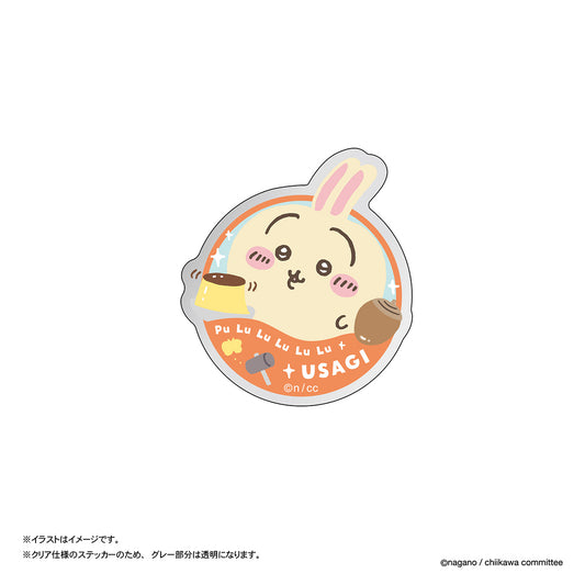 Chiikawa Clear Stickers (Usagi World)