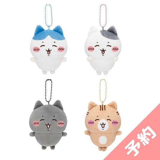 【사전 주문】치이카와 하치와레와 기분 좋은 동료 마스코트 (4개 세트)【2024년 2월 상순부터 순차 발송 예정 (발송 연기 시 취소 불가)】【일반 상품과 동시에 구매 및 배송 희망일 지정 불가】【캠페인 대상 제외】