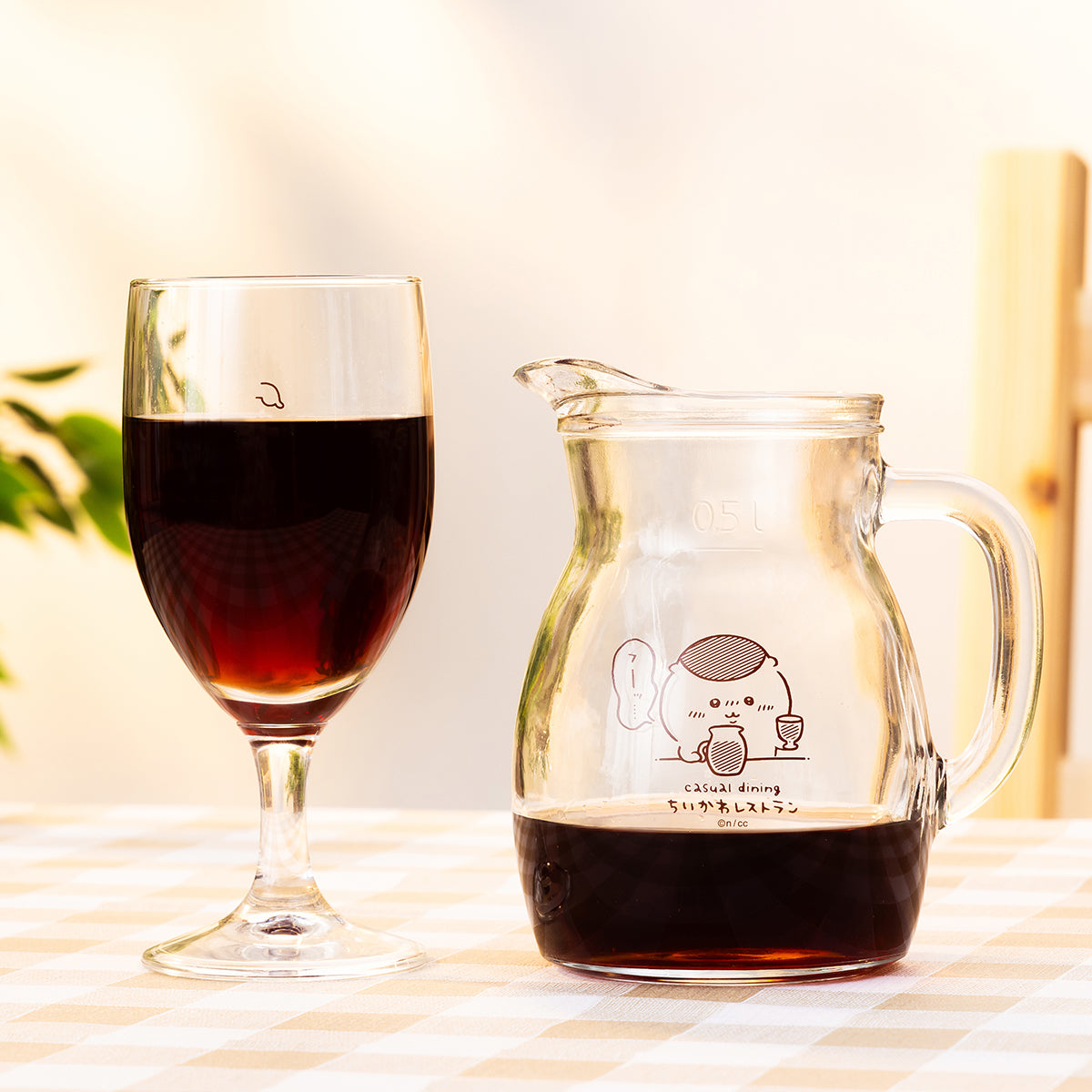 ちいかわ ちいかわレストラン ミニワイングラス