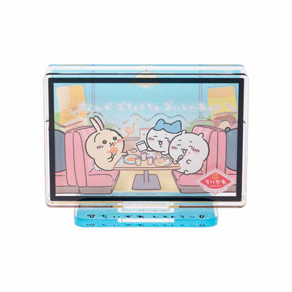 ちいかわ ちいかわレストラン レイヤーアクリルスタンド（なんかむちゃくちゃおいしいね。）