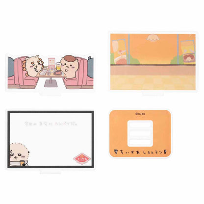 吉伊卡哇 吉伊卡哇餐廳 分層亞克力立牌（今天為自己乾杯）