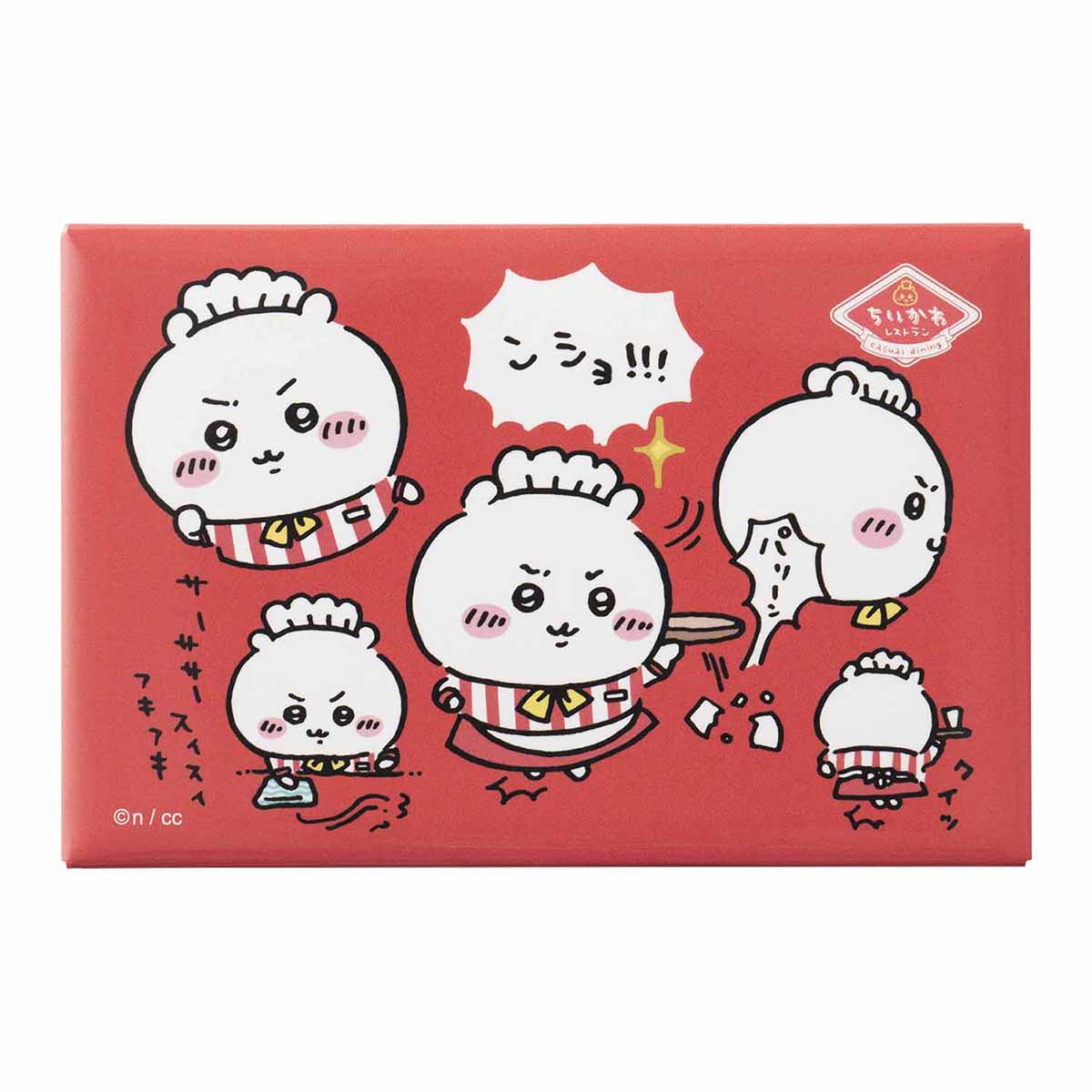 Chiikawa Chiikawa Restaurant Square Magnet (Nsho!!!)