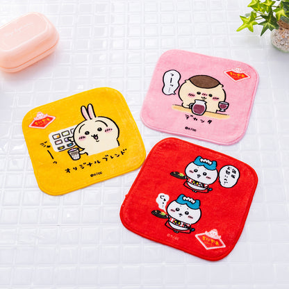 Chiikawa Chiikawa Restaurant Square 3-Piece Towel Set (Ju)