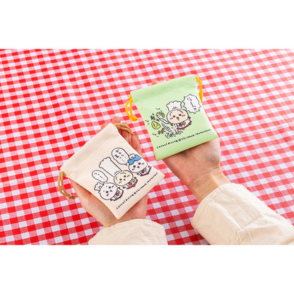 Chiikawa Chiikawa Restaurant 2-Piece Mini Drawstring Bag Set (Long Hat)