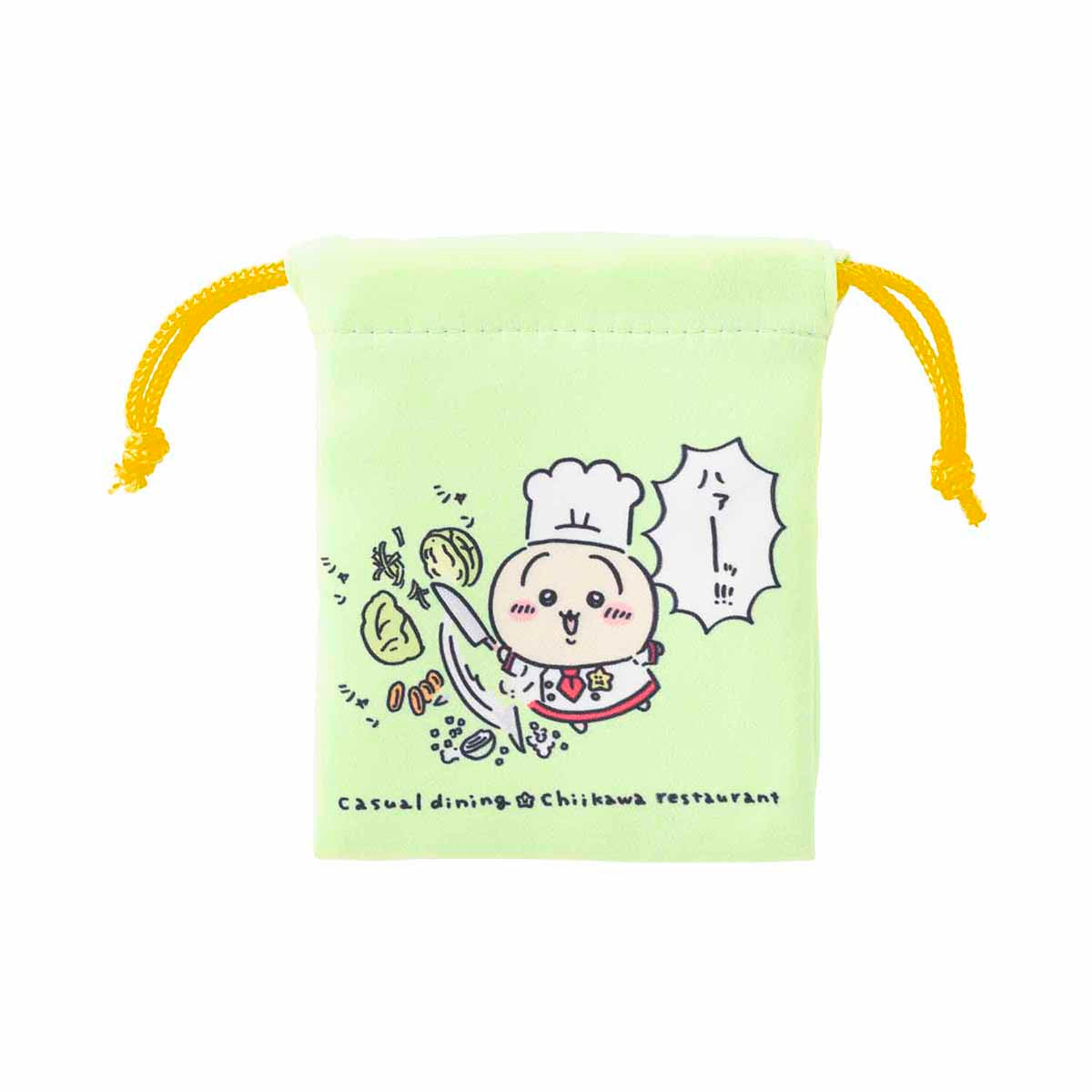Chiikawa Chiikawa Restaurant 2-Piece Mini Drawstring Bag Set (Long Hat)