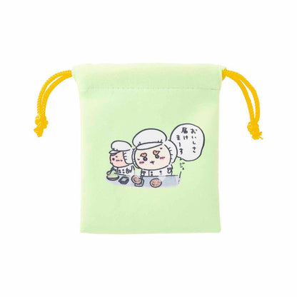 Chiikawa Chiikawa Restaurant 2-Piece Mini Drawstring Bag Set (Long Hat)