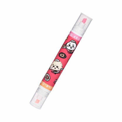 吉伊卡哇 吉伊卡哇餐厅 香味双色马克笔（粉／橙）