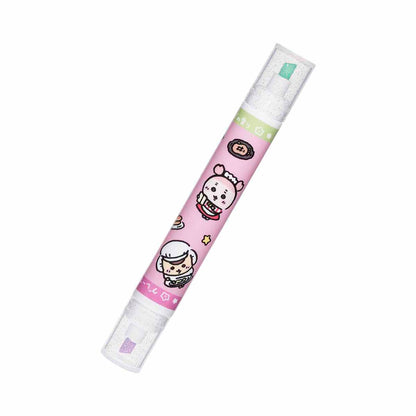 吉伊卡哇 吉伊卡哇餐厅 香味双色马克笔（绿／紫）