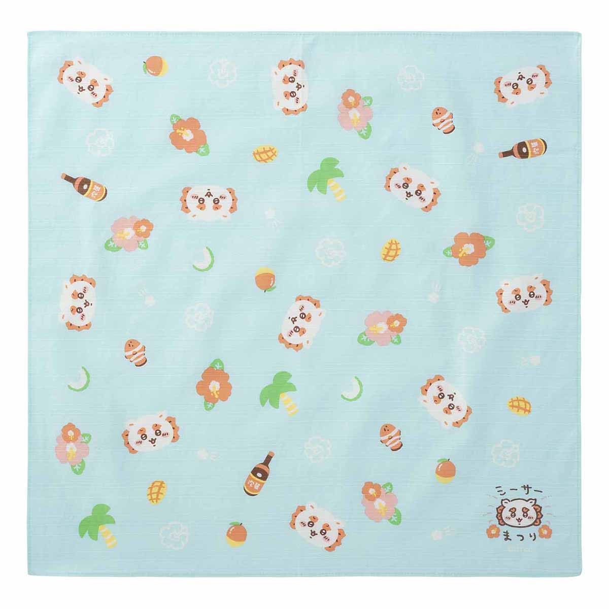 Chiikawa Shisa Festival!!! Perfect Size Furoshiki (Scatter Pattern)