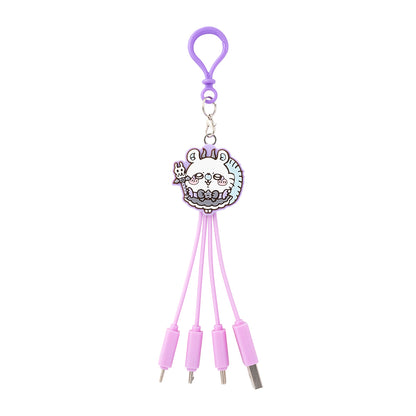 치이카와 매지컬 치이카와 멀티 스마트폰 충전 케이블 (모몽가)