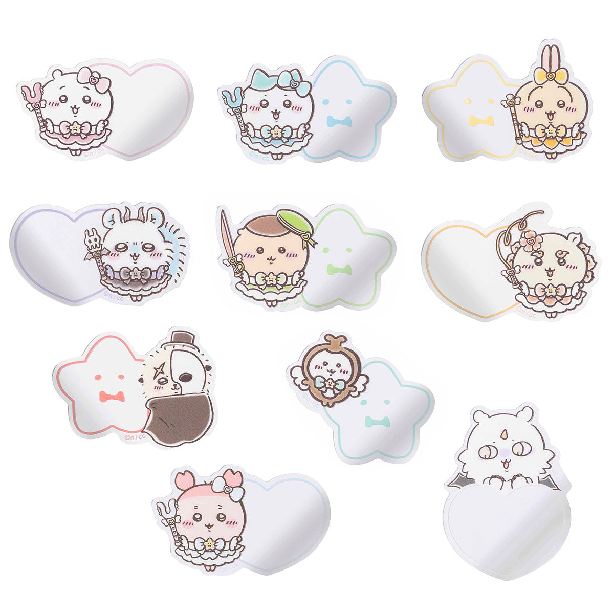 Chiikawa Magical Chiikawa Trading Mirror Sticker (All 10 Types)
