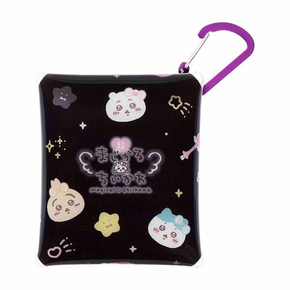 Chiikawa Magical Chiikawa Clear Pouch with Carabiner (Tiny Face)
