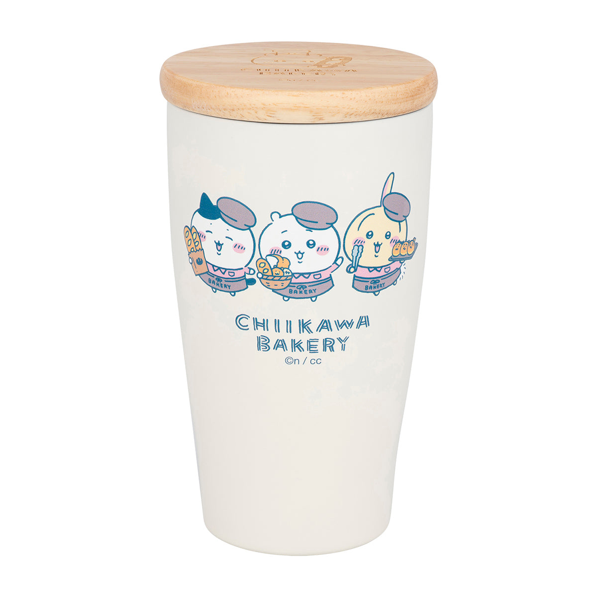 吉伊卡哇 吉伊卡哇麵包店 木蓋保冷保溫杯（麵包店）