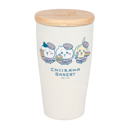 吉伊卡哇 吉伊卡哇麵包店 木蓋保冷保溫杯（麵包店）