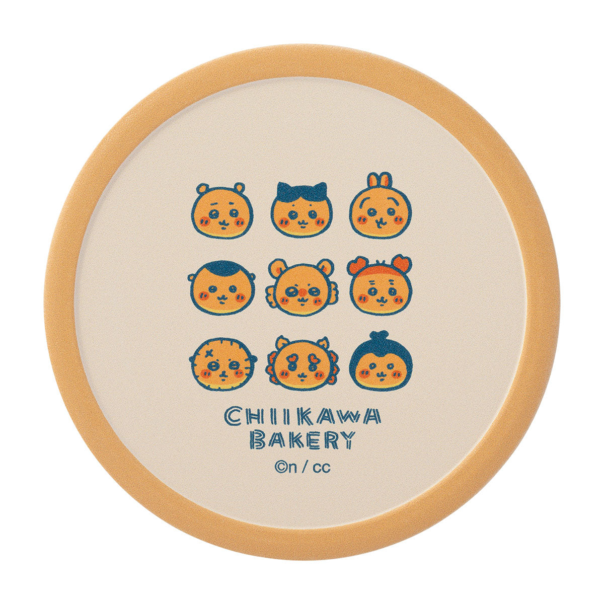 吉伊卡哇 吉伊卡哇面包店 原烧杯垫（大家都是面包）