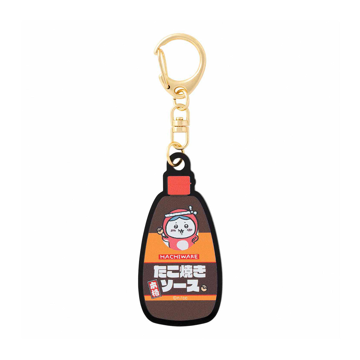 Chiikawa Tako-ika Color Acrylic Key Ring (Takoyaki Sauce, Hachiware)