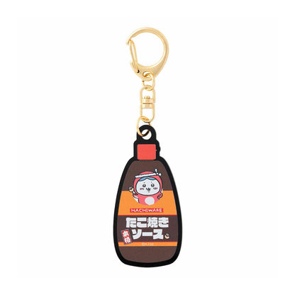 Chiikawa Tako-ika Color Acrylic Key Ring (Takoyaki Sauce, Hachiware)