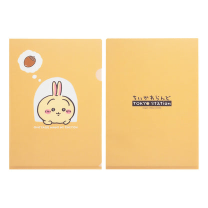 吉伊卡哇 东京特产 透明文件夹（窗外的乌萨奇）