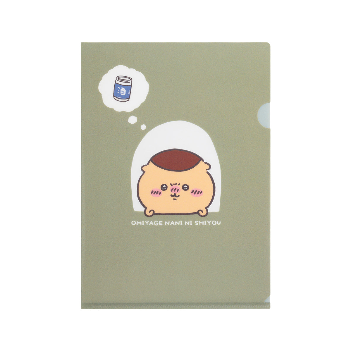 ちいかわ 東京みやげ クリアファイル（窓からくりまんじゅう）