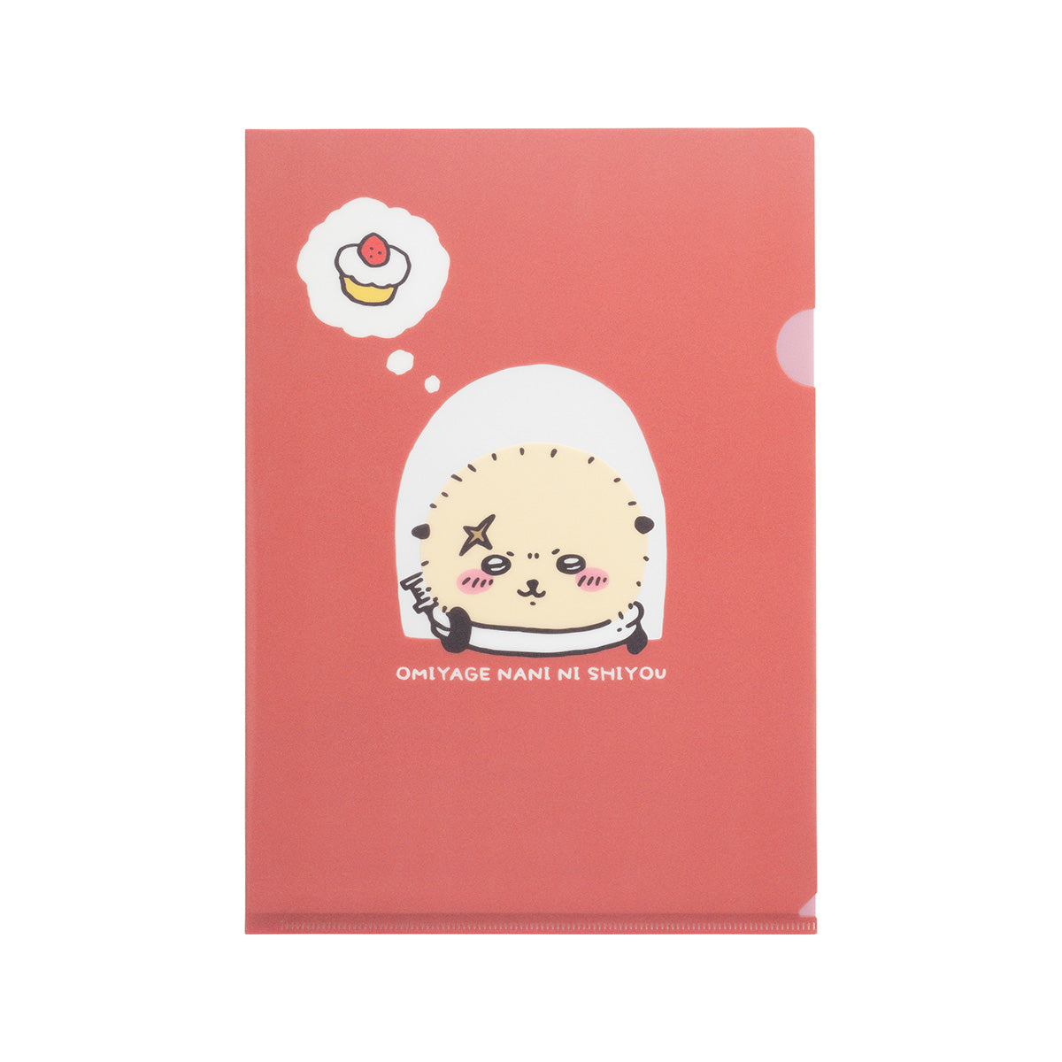 치이카와 도쿄 기념품 클리어 파일 (창문에서 랏코)