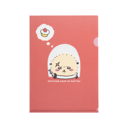 치이카와 도쿄 기념품 클리어 파일 (창문에서 랏코)