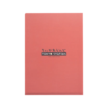 치이카와 도쿄 기념품 클리어 파일 (창문에서 랏코)
