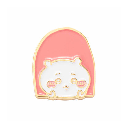 치이카와 도쿄 기념품 작은 핀 뱃지 (창문에서 치이카와)