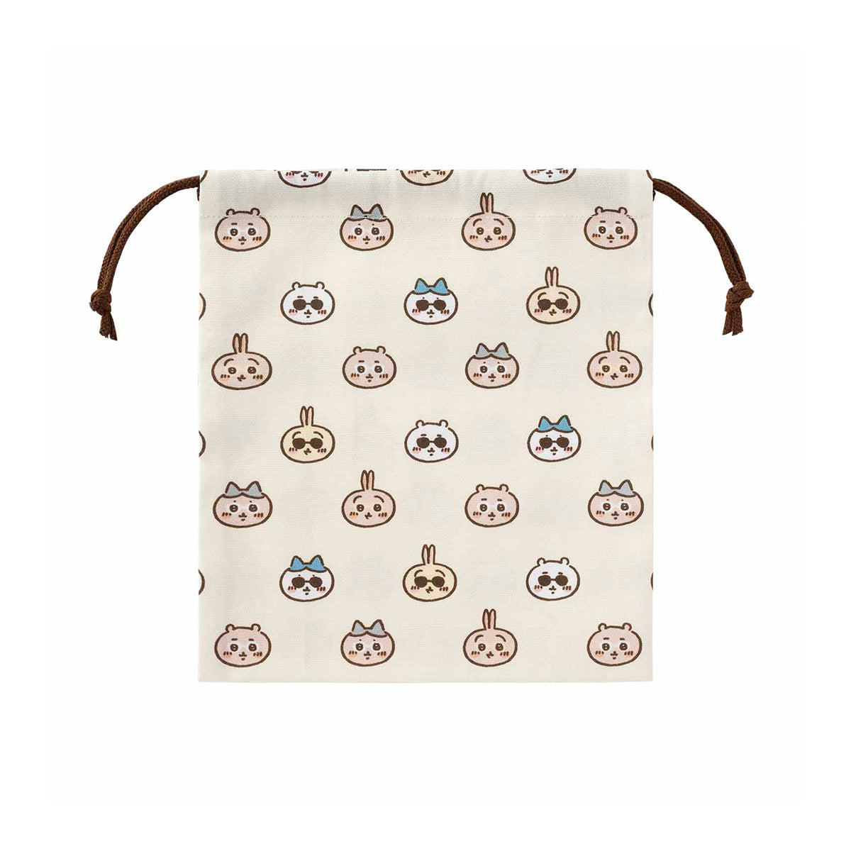 Chiikawa Tokyo Souvenir Perfect Size Drawstring Pouch (Sunglasses Everyone)