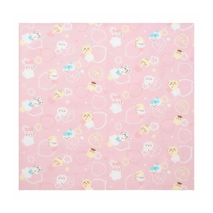 ちいかわ 東京みやげ 小風呂敷（ピンク）