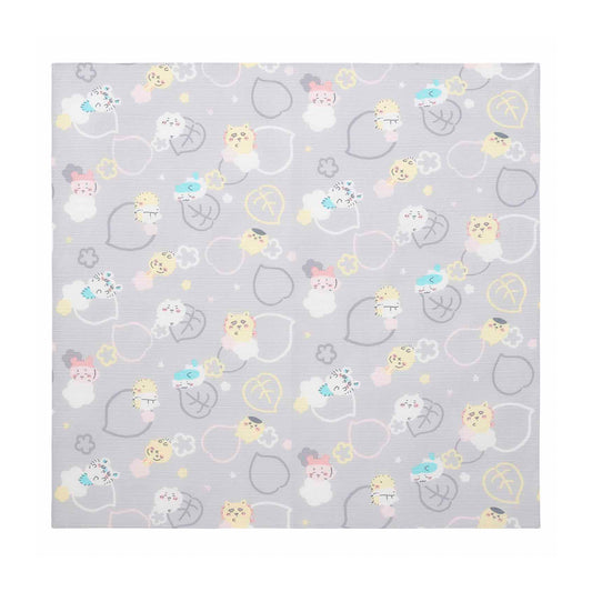 ちいかわ 東京みやげ 小風呂敷（グレー）