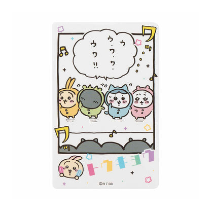 Chiikawa Tokyo Souvenir Smartphone-Size TOKYO Sticker (Stage)