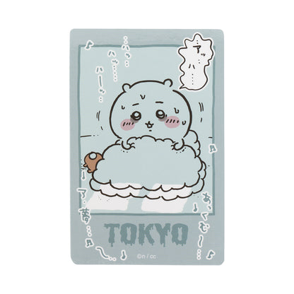 ちいかわ 東京みやげ スマホに貼れるサイズのTOKYOステッカー（ちいかわのあくむ）