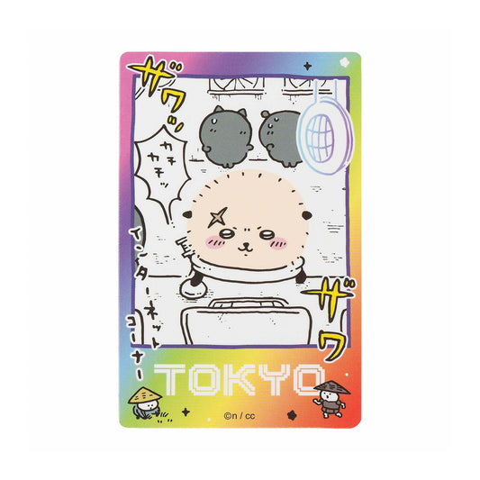 ちいかわ 東京みやげ スマホに貼れるサイズのTOKYOステッカー（ゲーム）