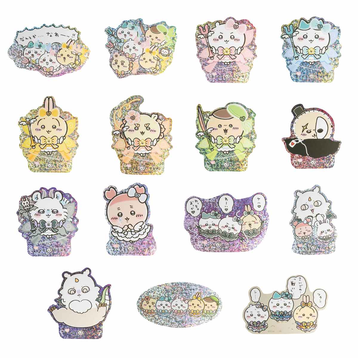 Chiikawa Super Magical Chiikawa Holographic Sticker Collection for Phones (All 15 Types)