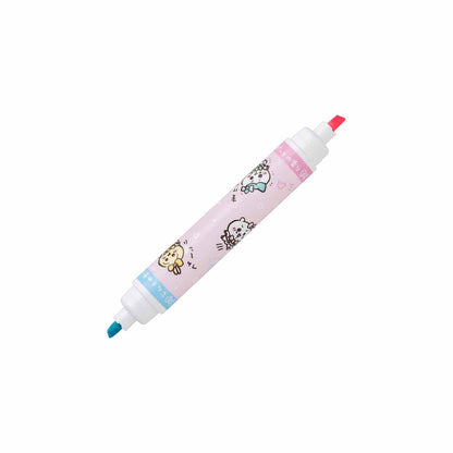 吉伊卡哇 超魔法吉伊卡哇 香味双色标记笔（粉色/蓝色）