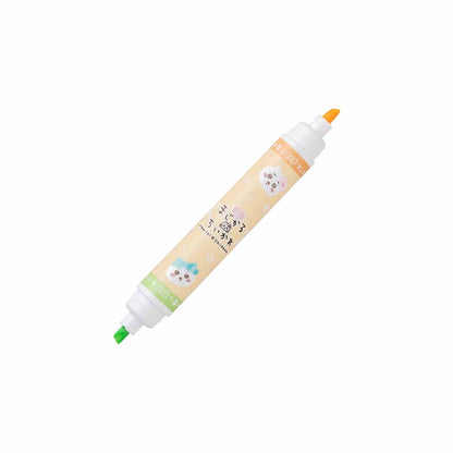 ちいかわ 超まじかるちいかわ 香り付き2色マーカー（オレンジ／グリーン）