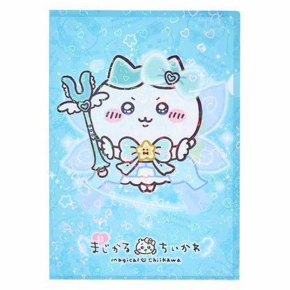 Chiikawa Super Magical Chiikawa Holographic Clear File (Hachiware)