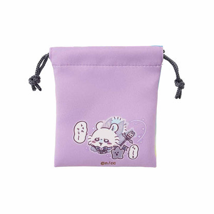 Chiikawa Super Magical Chiikawa 2-Piece Mini Drawstring Bags (Usagi & Momonga)