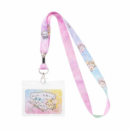 Chiikawa Super Magical Chiikawa Neck Strap (Rainbow)