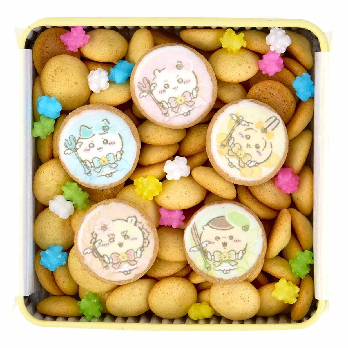 吉伊卡哇 超魔法吉伊卡哇 壓紋餅乾（黃色）