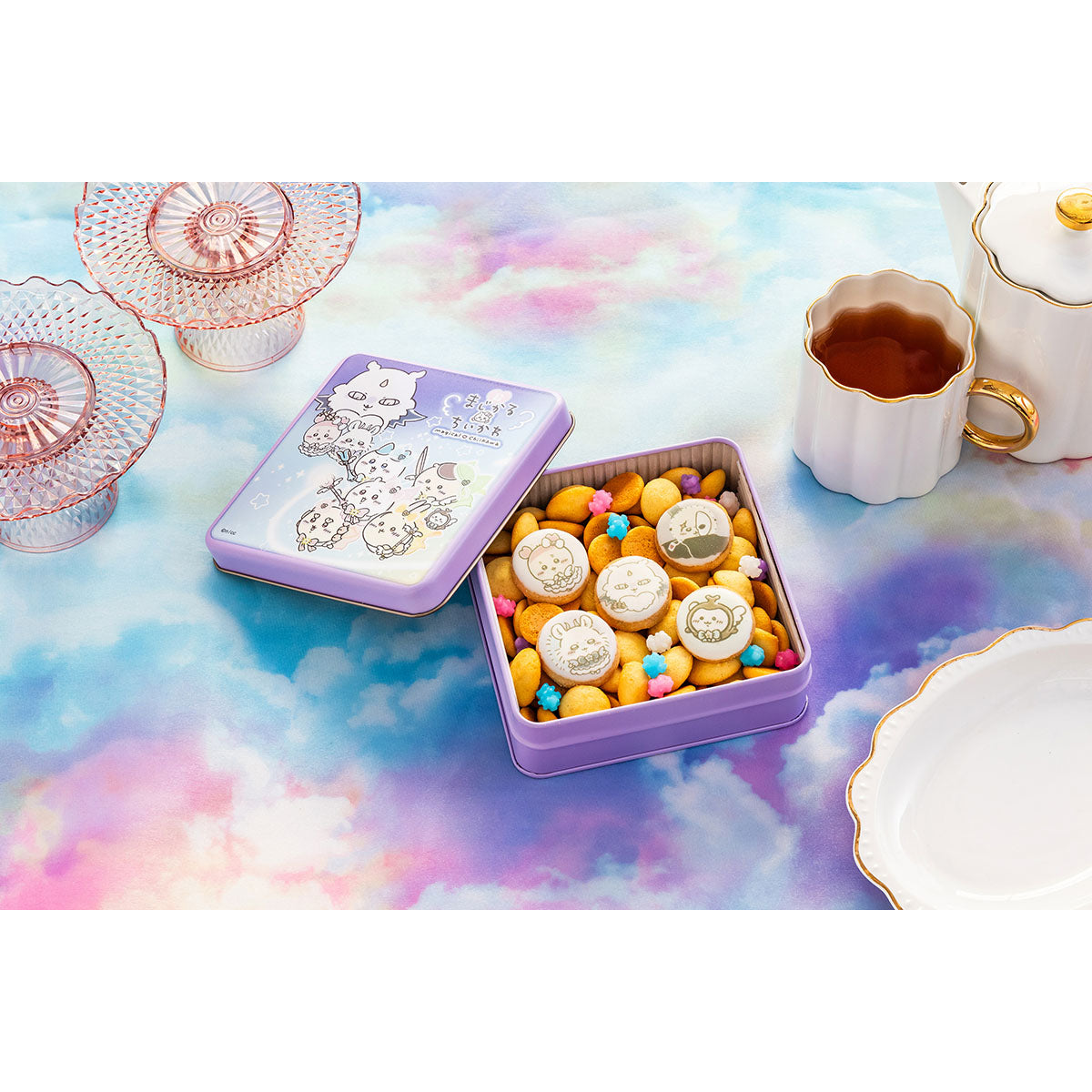 吉伊卡哇 超魔法吉伊卡哇 壓紋餅乾（紫色）