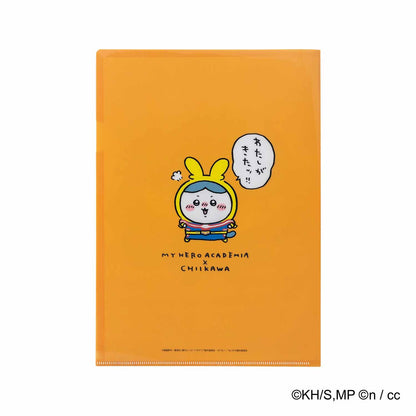 僕のヒーローアカデミア×ちいかわ A4クリアファイル（爆豪勝己×ハチワレ）
