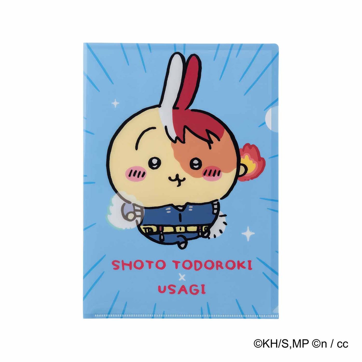 My Hero Academia × Chiikawa A4 Clear File (Shoto Todoroki × Usagi)