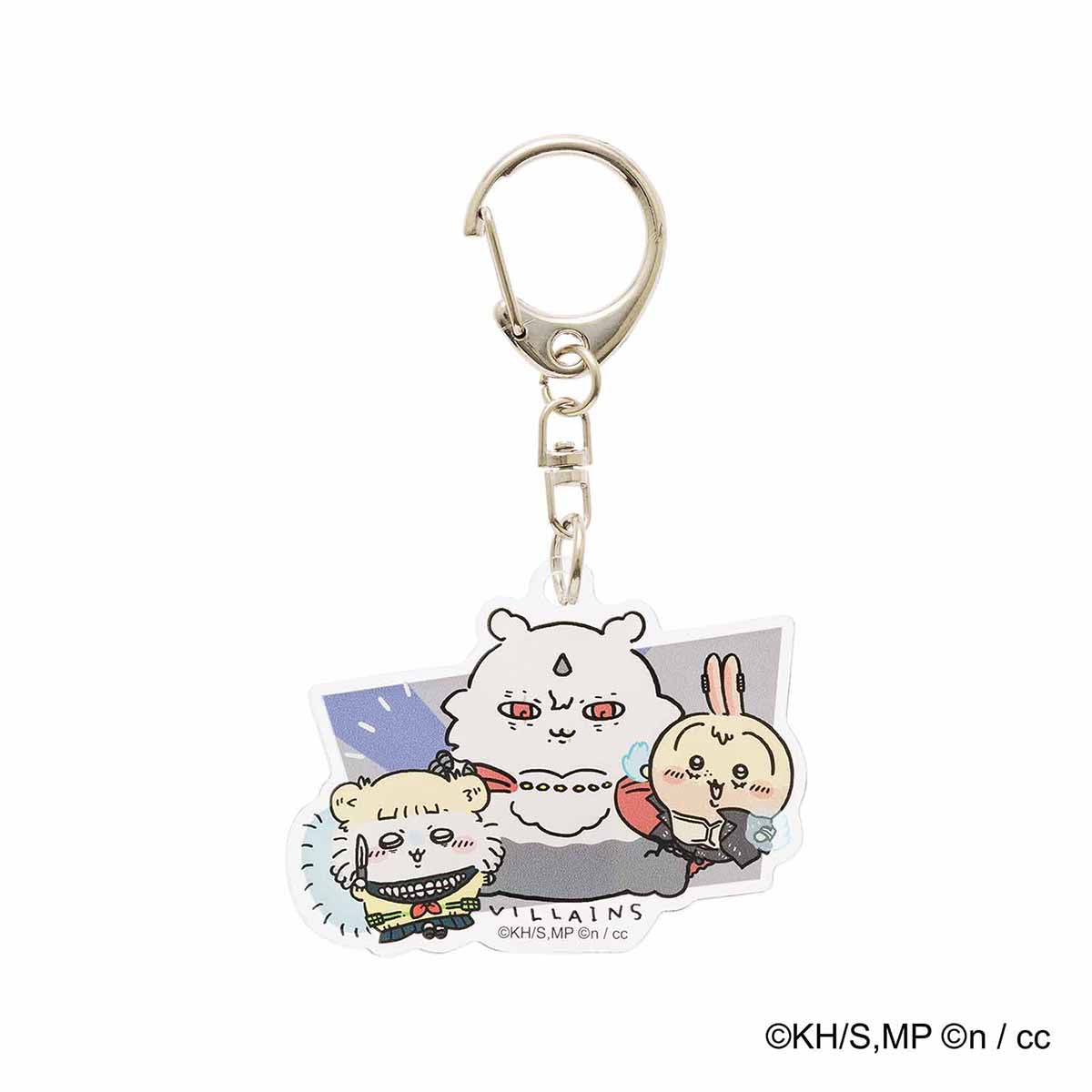 My Hero Academia × Chiikawa Acrylic Key ring (Villains)