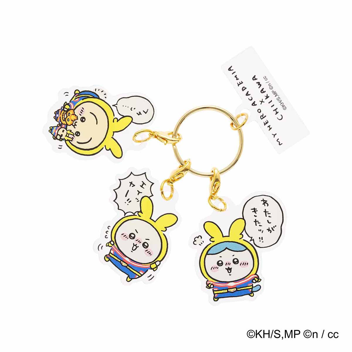 My Hero Academia × Chiikawa 3-Piece Acrylic Charm