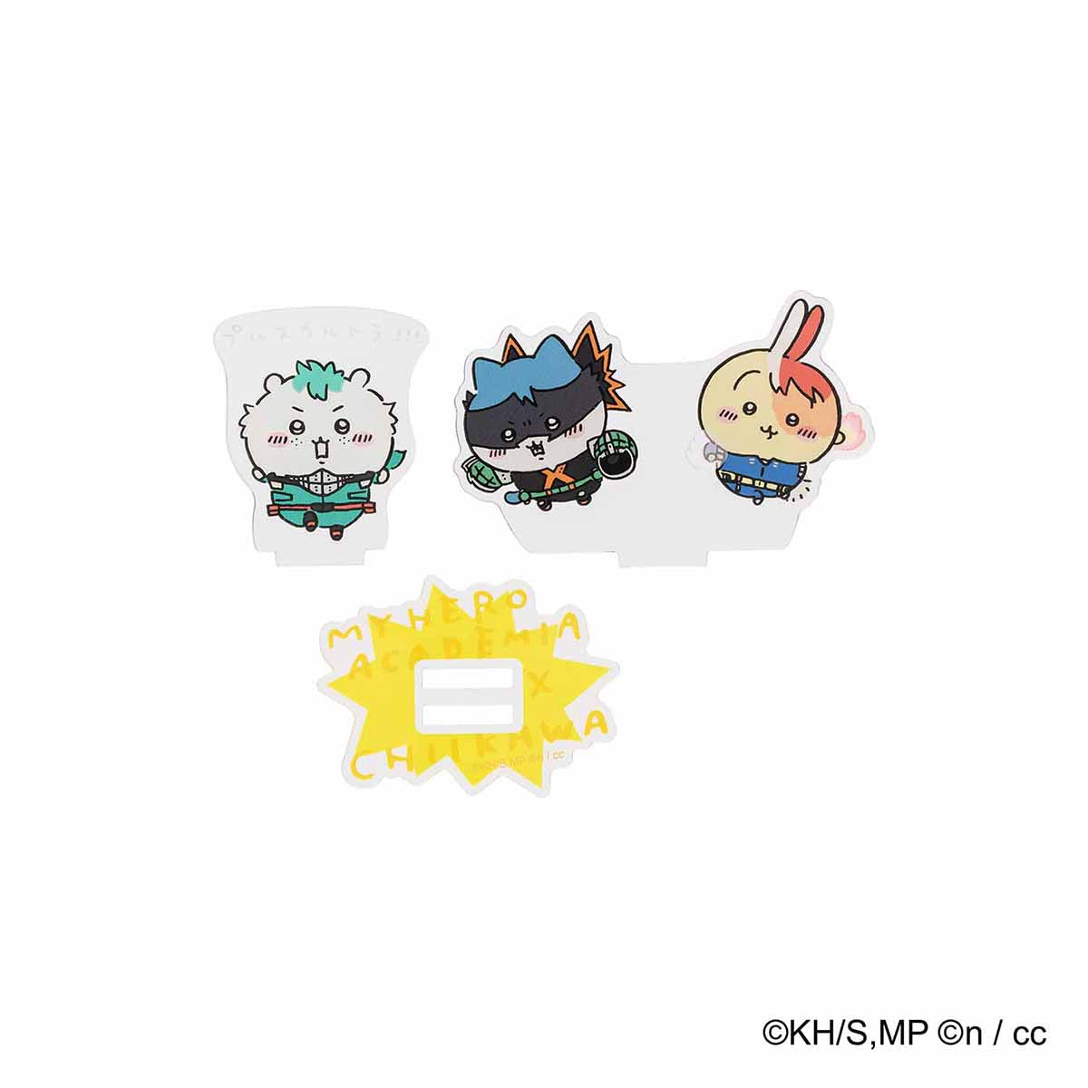 My Hero Academia × Chiikawa Layered Acrylic Stand (Plus Ultra!!!)