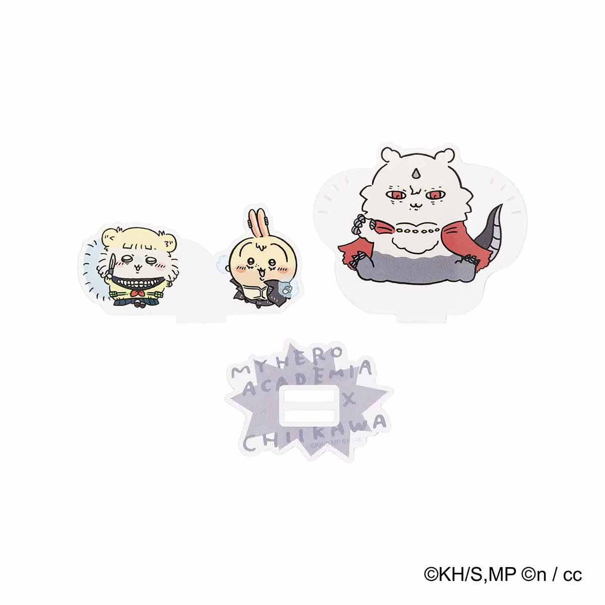 My Hero Academia × Chiikawa Layered Acrylic Stand (Villains)